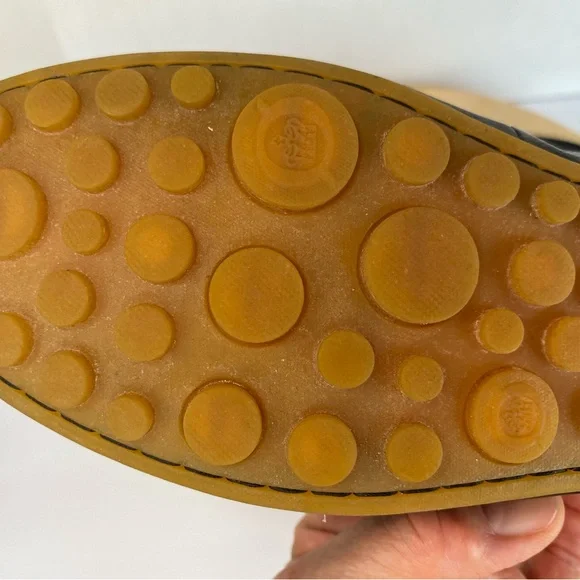 Born Women's Black Leather Loafers - Picture 10 of 13